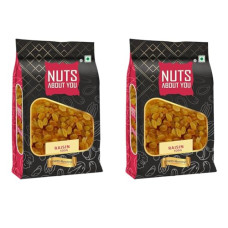 Deals and Offers on - Nuts About You Raisin, 500 g | 100% Natural | Premium| Kishmish | Saugi (Pack of 2) Deals, Discounts & Offers on - Nuts About You Raisin, 500 g | 100% Natural | Premium| Kishmish | Saugi (Pack of 2)
