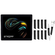 Deals, Discounts & Offers on  - STRIFF 12 Pieces Highly Flexible Silicone Micro USB Protector & Mpad Mouse Mat 230X190X3mm Gaming Mouse Pad, Non-Slip Rubber Base, Waterproof Surface, Premium-Textured