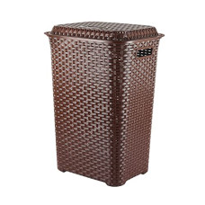 Deals, Discounts & Offers on  - Cello Eliza Plastic Laundry Basket, D.Brown