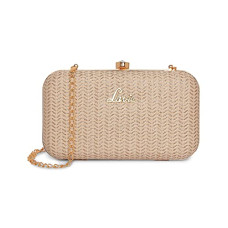 Deals, Discounts & Offers on  - Lavie Women's Oval Frame Clutch | Detachable Chain Sling Strap | Ladies Purse Wallet