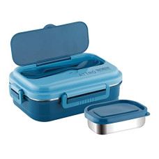 Deals and Offers on - Attro Snackpro Plastic Lunch Box Airtight & Leak Proof Containers with Plastic Fork Deals, Discounts & Offers on - Attro Snackpro Plastic Lunch Box Airtight & Leak Proof Containers with Plastic Fork