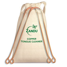 Deals and Offers on - Zandu Copper Tongue Cleaner (Pack of 2) :An Anti-Microbial Tongue Cleaner Deals, Discounts & Offers on - Zandu Copper Tongue Cleaner (Pack of 2) :An Anti-Microbial Tongue Cleaner