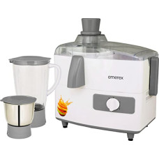 Deals and Offers on - Amerex 450 Watt Juicer Mixer Grinder With 2 Jars (White), 450 Watt, 2 Years Warranty Deals, Discounts & Offers on - Amerex 450 Watt Juicer Mixer Grinder With 2 Jars (White), 450 Watt, 2 Years Warranty