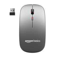 Deals and Offers on - amazon basics 2.4GHz Wireless + Bluetooth 5.1 Mouse, Multi-Device Dual Mode Slim Rechargeable Silent Click Buttons Wireless Bluetooth Mouse, 3 Adjustable DPI Deals, Discounts & Offers on - amazon basics 2.4GHz Wireless + Bluetooth 5.1 Mouse, Multi-Device Dual Mode Slim Rechargeable Silent Click Buttons Wireless Bluetooth Mouse, 3 Adjustable DPI