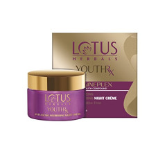 Deals and Offers on - Lotus Herbals YouthRx Anti Ageing Nourishing Night Cream Deals, Discounts & Offers on - Lotus Herbals YouthRx Anti Ageing Nourishing Night Cream