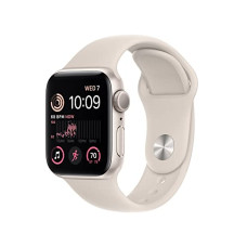 Deals, Discounts & Offers on  - Apple Watch SE (2nd Gen) [GPS 40 mm] Smart Watch w/Starlight Aluminium Case & Starllight Sport Band. Fitness & Sleep Tracker, Crash Detection, Heart Rate Monitor, Retina Display, Water Resistant