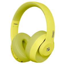 Deals, Discounts & Offers on  - Zebronics Zeb-DUKE1 Wireless Bluetooth 5.0 Over Ear Headphone with Voice Assistant, AUX Port, Call Function, 34Hrs* Battery Backup, Dual Pairing, Media & Volume Control with mic (Green)
