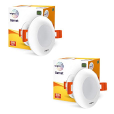 Deals, Discounts & Offers on  - Wipro Garnet 3W LED Mini Downlight | Red | Compact Design with 120 Beam Angle | Recessed Down Light