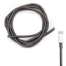 Deals, Discounts & Offers on Electronics - GadgetBite Ultimate Cable Protector | Spiral Cable Protector 1.5 Meter/Cable Protector 150 cm | Plastic Cord Wire Charger Winder