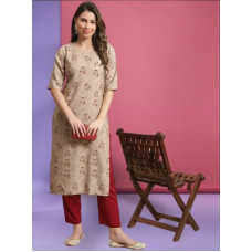 Deals, Discounts & Offers on  - [Sizes ] Ethnic BasketWomen Crepe Kurta Pant Set