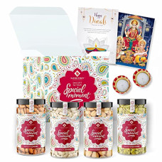 Deals, Discounts & Offers on  - Nature Purify Dry Fruit Combo Pack 400g (Almond, Cashew, Kishmish, Apricot 100g Each) Festival Gift Hamper, Healthy Snacks, Corporate Order