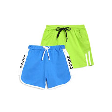 Deals, Discounts & Offers on  - [Size 3 Years-4 Years] HOMEGROWN Girls Cotton Combo Shorts