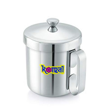 Deals and Offers on - Komal Stainless Steel Multipurpose Oil N Juicer,1000 MI,Silver, Standard Deals, Discounts & Offers on - Komal Stainless Steel Multipurpose Oil N Juicer,1000 MI,Silver, Standard