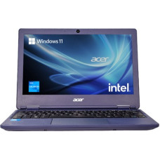 Deals, Discounts & Offers on Laptops - Acer One 11 Celeron Dual Core N4500 - (8 GB/128 GB SSD/Windows 11 Home) Z8-284 Thin and Light Laptop(11.6 inch, Black, 1.1 Kg)