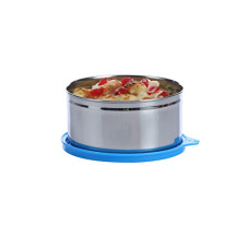Deals, Discounts & Offers on  - Varmora Easy Steel Conatiner| Organised Kitchen | Stackable | Durable | For Tiffin Box, Pulses,Cereals, Snacks | Assorted | 520ml