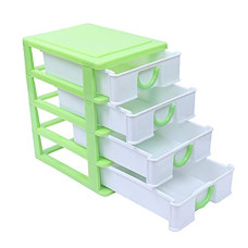 Deals, Discounts & Offers on  - Kuber Industries 4 Layer Storage Drawer, (Green, Standard Size - 5.51 x 7.08 x 7.87 inch, CTKTC013094)