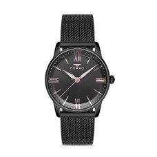Deals, Discounts & Offers on Men - Ferro Lucca Analog Brown Round Dial Women's Watch