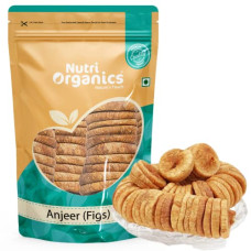 Deals, Discounts & Offers on  - Nutri Organics Dry Fruits Afghani Dried Anjeer Figs Anjir 250 grams - Ziplock Pouch (Vacuum Packed For Extra Freshness)