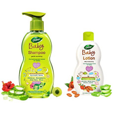 Deals, Discounts & Offers on Baby Care - Dabur Baby Nourishing Shampoo 500ml with Dabur Baby Daily Moisturizing Lotion 200ml