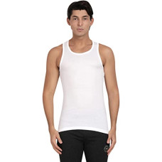Deals, Discounts & Offers on Men - Pepe Mens Round Neck Solid Vest - Pack of 2