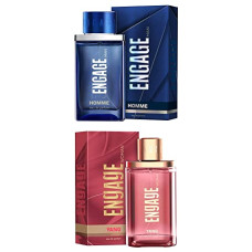 Deals, Discounts & Offers on Beauty Care - Engage Homme Eau De Parfum, Perfume for Men, 90ml And Engage Yang Eau De Parfum, Perfume