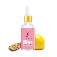 Deals, Discounts & Offers on Beauty Care - WildGlow Anti-acne serum, Clean it Zero, Results in 7 days, Treats acne and post-acne marks, Daily use face serum, Fights pimples, 100% vegan, Cruelty-free, Dermat-tested (6 ml)