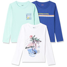 Deals and Offers on - Amazon Brand - Symbol Girls T-Shirt Deals, Discounts & Offers on - Amazon Brand - Symbol Girls T-Shirt