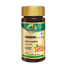 Deals and Offers on - Zandu Turmeric Capsules, Natural Extracts of Haridra (Haldi) - 60 Veg capsules Deals, Discounts & Offers on - Zandu Turmeric Capsules, Natural Extracts of Haridra (Haldi) - 60 Veg capsules