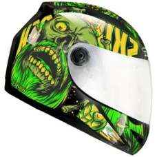 Deals, Discounts & Offers on  - HILLSTAR Full Face Helmet ISI Certified Motorsports Helmet Motorbike Helmet(Green)