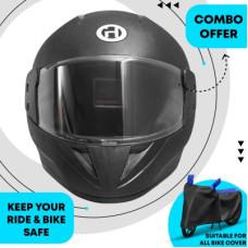 Deals and Offers on - HILLSTAR Full Face Helmet ISI Certified Motorsports Helmet S,M,L sizeMotorbike Motorsports Helmet(Black) Deals, Discounts & Offers on - HILLSTAR Full Face Helmet ISI Certified Motorsports Helmet S,M,L sizeMotorbike Motorsports Helmet(Black)