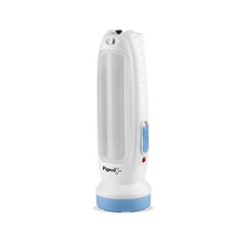 Deals and Offers on - Pigeon by Stovekraft Vega Led Emergency Rechargeable Lamp with 900 mAH and 4 Hours Backup, White, Medium (Vega Emergency Lamp) Deals, Discounts & Offers on - Pigeon by Stovekraft Vega Led Emergency Rechargeable Lamp with 900 mAH and 4 Hours Backup, White, Medium (Vega Emergency Lamp)