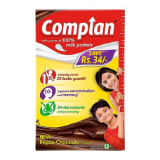 Deals, Discounts & Offers on  - Complan Nutrition and Health Drink Royale Chocolate 750g, Refill pack with power of 100% Milk Protein and contrains 34 Vital Nutrients