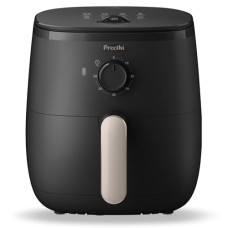 Deals, Discounts & Offers on  - Preethi AIRPOT APT001, uses up to 90% less fat, 1500W, 3.7 L, with Fast Flux Technology (Black), Large