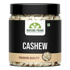 Deals, Discounts & Offers on  - Nature Prime 100% Natural & Crunchy Premium Whole Cashews 500gm (W320) Nutritious & Delicious Nuts, Premium Kaju nuts | Gluten Free | Source of Minerals & Vitamins | Dry Fruits (Jar Pack)