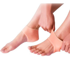Deals, Discounts & Offers on Health & Personal Care - FEXMY Silicone Shoe Bite Protector Heel Protector Socks Moisturizing Socks
