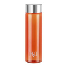 Deals and Offers on - Cello H2O Steelo Round, BPA Free, 100% Food Grade, 1000 ml, Orange Deals, Discounts & Offers on - Cello H2O Steelo Round, BPA Free, 100% Food Grade, 1000 ml, Orange