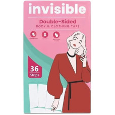 Deals, Discounts & Offers on Accessories - yifely double sided tape For clothes and Fashion, Clothing and Body (36 Strip Pack) | All Day Strength Tape Adhesive and Gentle on Skin and Fabrics | Transparent (36)