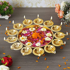 Deals and Offers on - Webelkart Diya Shape Flower Decorative Urli Bowl for Home Handcrafted Bowl Deals, Discounts & Offers on - Webelkart Diya Shape Flower Decorative Urli Bowl for Home Handcrafted Bowl