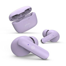 Deals, Discounts & Offers on Headphones - pTron Bassbuds Duo In-Ear Wireless Earbuds, Immersive Sound, 32Hrs Playtime, Clear Calls TWS Earbuds, Bluetooth V5.1 Headphones, Type-C Fast Charging, Voice Assist & IPX4 Water Resistant (Light Lilac)