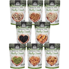 Deals, Discounts & Offers on  - WONDERLAND FOODS Healthy Nuts Dry Fruits Combo Pack of 8 Pistachios 100g, Almond 100g, Cashew 100g, Black & Golden Raisins 100g, Anjeer 100g, Walnut Kernel 100g, Dried Apricot 100g
