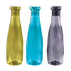 Deals, Discounts & Offers on  - Attro Helix Unbreakable PET Fridge Water Bottle Set For Office,Sports,School,Travelling,Gym,Yoga-BPA And Leak Free,Set Of 3,1000 ml,Multicolor HELIX_SO3_ASSRTD