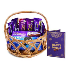Deals and Offers on - Cadbury Diwali Treats Basket Chocolates and Biscuits Gift Pack, 660 g Deals, Discounts & Offers on - Cadbury Diwali Treats Basket Chocolates and Biscuits Gift Pack, 660 g