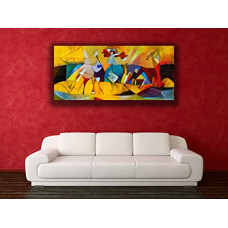 Deals, Discounts & Offers on  - PAPER PLANE DESIGN pichwai paintings canvas art Indian ethnic traditional wall art large size