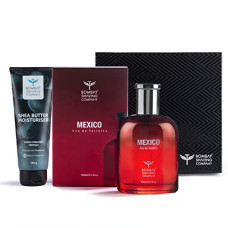Deals and Offers on Beauty Care - Bombay Shaving Company Co Men's Perfume-Moisturiser Kit Mexico EDT Perfume 100 Ml, Shea Butter Moisturiser Deals, Discounts & Offers on Beauty Care - Bombay Shaving Company Co Men's Perfume-Moisturiser Kit Mexico EDT Perfume 100 Ml, Shea Butter Moisturiser