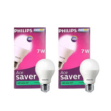 Deals and Offers on - PHILIPS 7W e27 LED Cool Day Light Bulb, Pack of 2 (9290011432) Deals, Discounts & Offers on - PHILIPS 7W e27 LED Cool Day Light Bulb, Pack of 2 (9290011432)