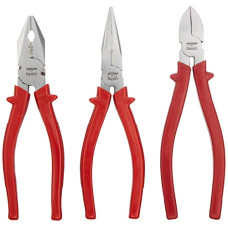 Deals and Offers on - AmazonBasics - Pliers (Set of 3) (200 mm) Deals, Discounts & Offers on - AmazonBasics - Pliers (Set of 3) (200 mm)