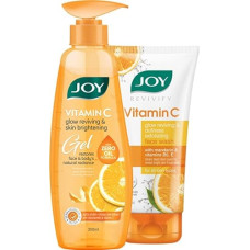 Deals and Offers on Beauty Care - Joy Revivify Vitamin C Face Wash 150ml | Face Brightening Vitamin C Gel 300ml (Combo Pack) Deals, Discounts & Offers on Beauty Care - Joy Revivify Vitamin C Face Wash 150ml | Face Brightening Vitamin C Gel 300ml (Combo Pack)