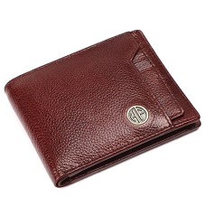 Deals and Offers on Bags, Wallets & Belts - HAMMONDS FLYCATCHER Genuine Leather Wallets for Men, Brown - RFID Protected Leather Wallet for Men - Mens Wallet with 6 Card Slots - Gift Deals, Discounts & Offers on Bags, Wallets & Belts - HAMMONDS FLYCATCHER Genuine Leather Wallets for Men, Brown - RFID Protected Leather Wallet for Men - Mens Wallet with 6 Card Slots - Gift