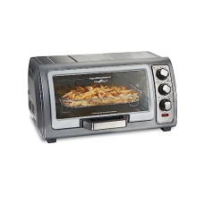 Deals and Offers on - Hamilton Beach Air fryer with OTG, 16L Capacity, 6 in 1 Air fryer, Bake, Broil, Toast, Grill, Dehydrate (Stainless Steel, 1400W) 360 Degree Rapid Heat Circulation, Monitor Your Cooking Deals, Discounts & Offers on - Hamilton Beach Air fryer with OTG, 16L Capacity, 6 in 1 Air fryer, Bake, Broil, Toast, Grill, Dehydrate (Stainless Steel, 1400W) 360 Degree Rapid Heat Circulation, Monitor Your Cooking