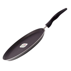 Deals, Discounts & Offers on Cookware - KUMAKA | Real Kitchen Premium Aluminium Non-Stick Induction Based Cookware Flat Tawa (285 mm)